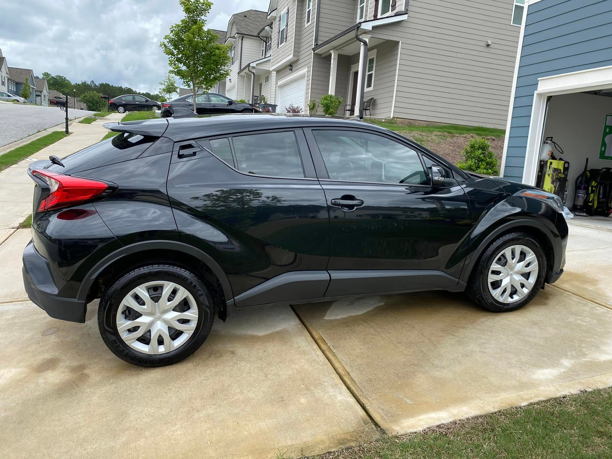Toyota detailed in Atlanta driveway by Way2Clean Mobile Detailing
