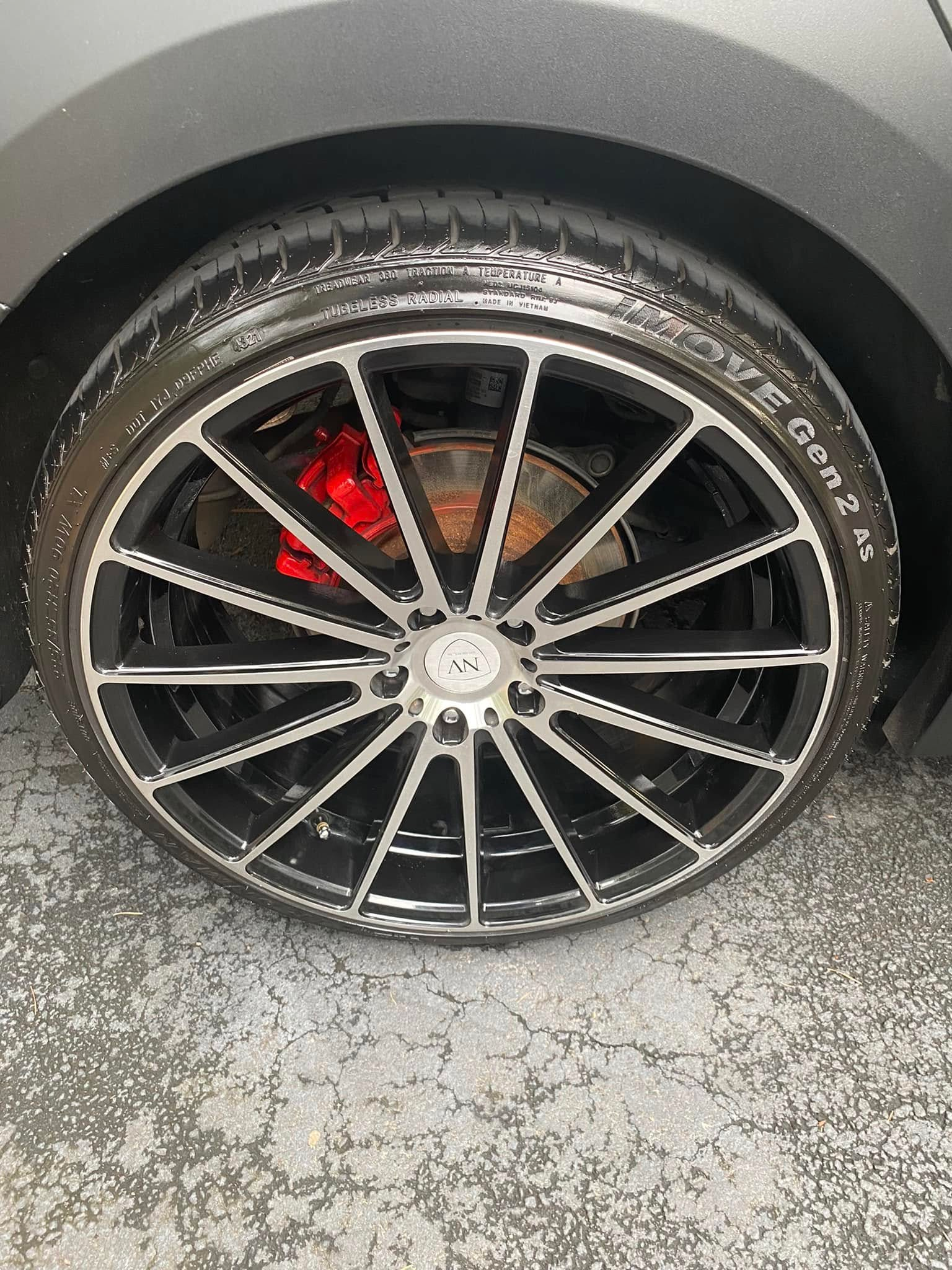 Wheel and rim cleaning after, mobile detailing Atlanta by Way2Clean